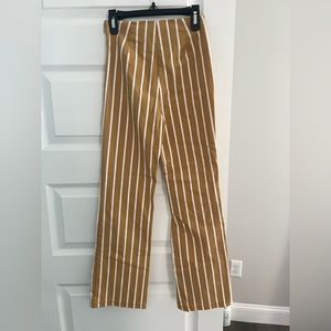 Too short on me. Forever 21 pants, light flare on the bottom, 3/4 length